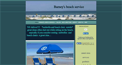 Desktop Screenshot of barneysbeachservice.com